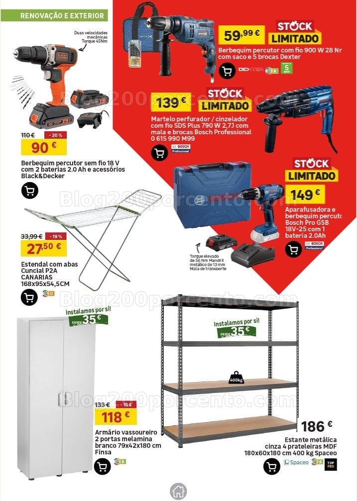 Antevisão Folheto LEROY MERLIN Madeira Promoções de 1 outubro a 10 novembro